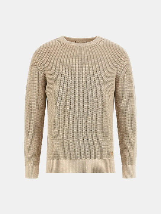 DELMAR CN LS WASHED RIBBED SWT 