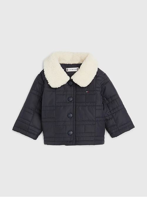 BABY QUILTED FLAG JACKET 