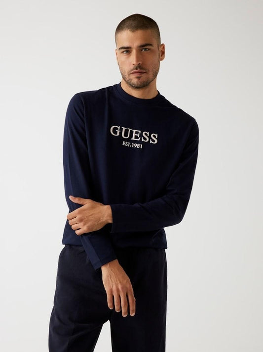 CN LS FLOCK LOGO TEE 