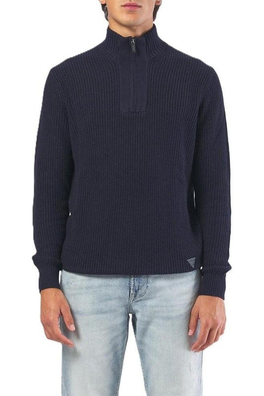 HEADLEY HALF ZIP MOCK SWEATER 