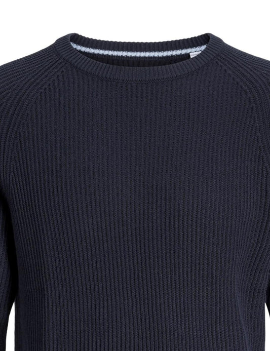 JJPANNEL KNIT CREW NECK AW25 JNR 