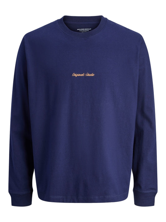 JORNORREBRO EMB TEE LS CREW NECK JNR 