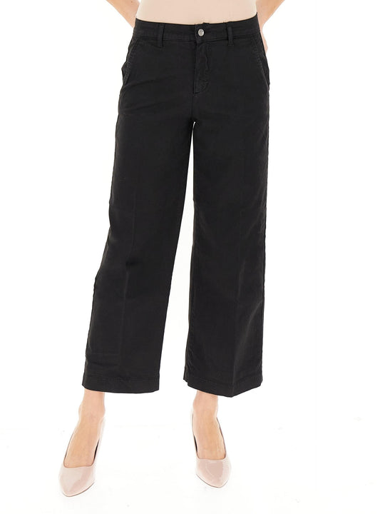PANT.B.UP FLARE CROPPED H.W. 