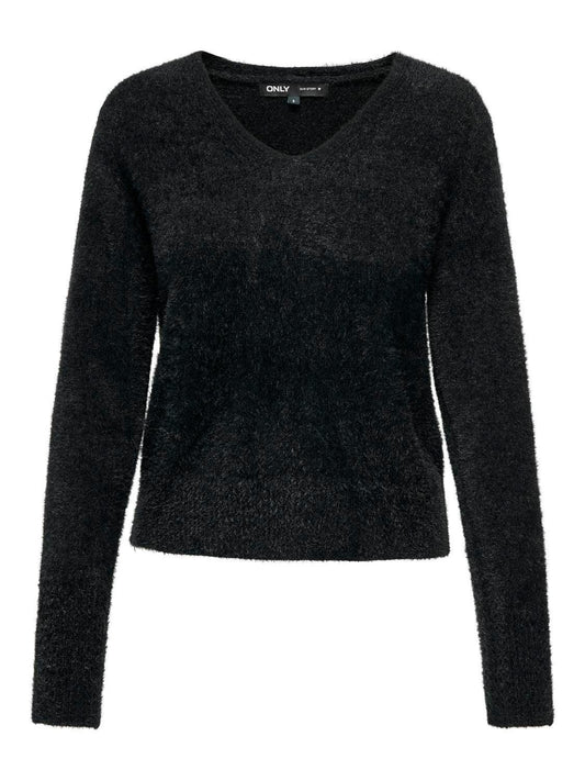 ONLELLA PIUMO LS V-NECK KNT 