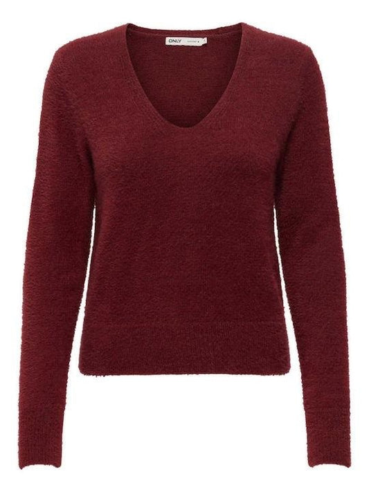 ONLELLA PIUMO LS V-NECK KNT 
