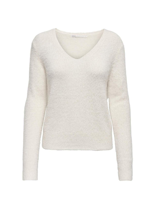 ONLELLA PIUMO LS V-NECK KNT 