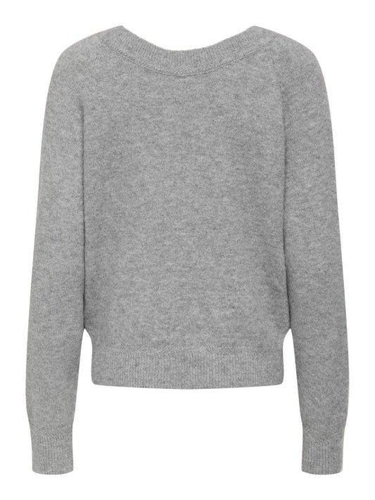 ONLRENE LIFE LS V-NECK REVERSIBEL CC KNT 