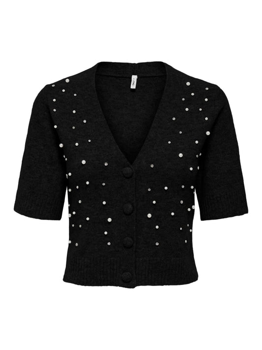 ONLRENE LIFE SS BLING CARDIGAN CC KNT 