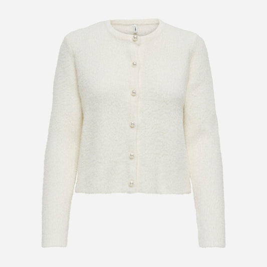 ONLPETRA LS PEARL O-NECK CARDI CC KNT 