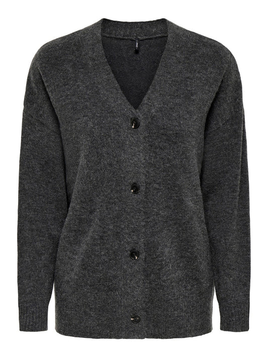 ONLHOUSTON LS CARDIGAN V-NECK KNT 