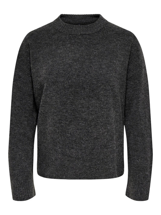 ONLHOUSTON LS O-NECK KNT 