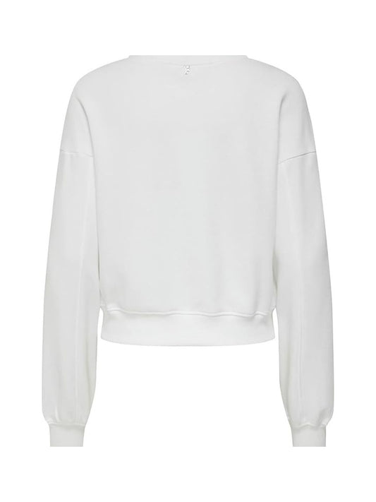 ONLEMILY L/S DENIM PRINT O-NECK SWT 