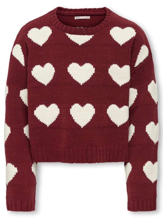 KOGSUS L/S O-NECK CHINELLE PULLOVER KNT 