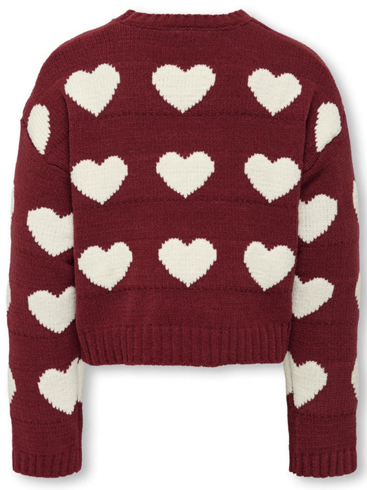 KOGSUS L/S O-NECK CHINELLE PULLOVER KNT 