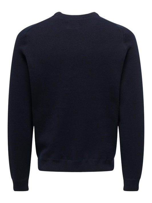 ONSPIN REG 12 CREW KNIT 