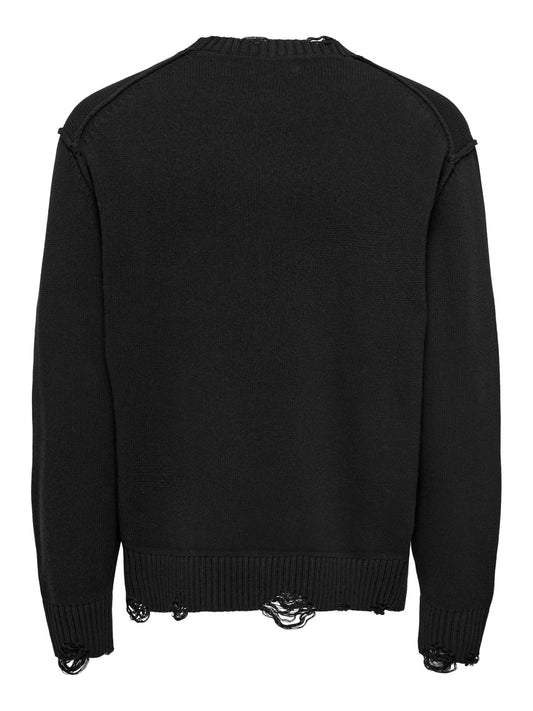 ONSTUNE RLX LS CREW NECK KNIT LIFE 