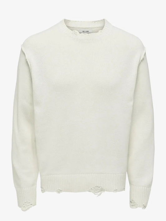 ONSTUNE RLX LS CREW NECK KNIT LIFE 