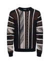 ONSRISE REG LS PATTERN CREW KNIT 