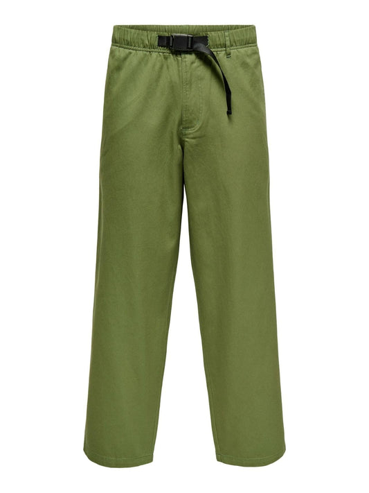 ONSHENRY STRAIGHT 0518 BELT PANT 