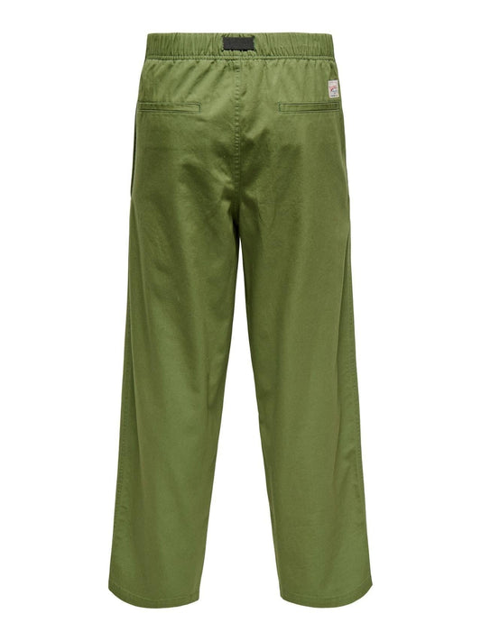 ONSHENRY STRAIGHT 0518 BELT PANT 