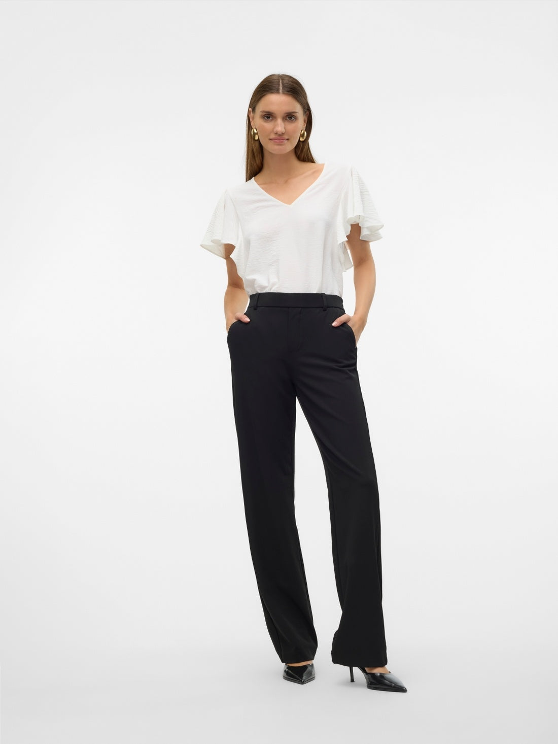 VMMAYA MW STRAIGHT SOLID PANT NOOS 