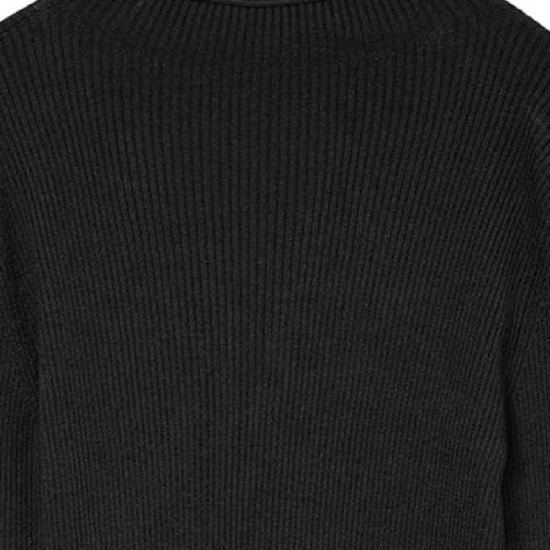 VMNANCY RIB LS FUNNELNECK PULLOVER BOO 
