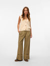 VMSABA SL V-NECK BUTTON VEST 