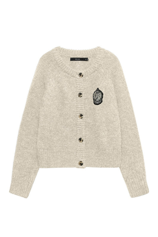VMCOLEEN LS O-NECK CARDIGAN 