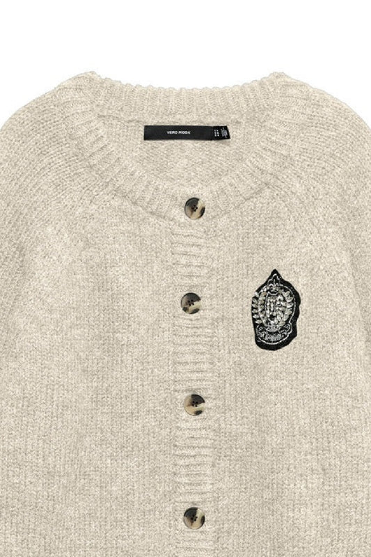 VMCOLEEN LS O-NECK CARDIGAN 