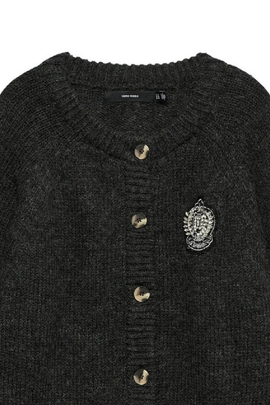 VMCOLEEN LS O-NECK CARDIGAN 
