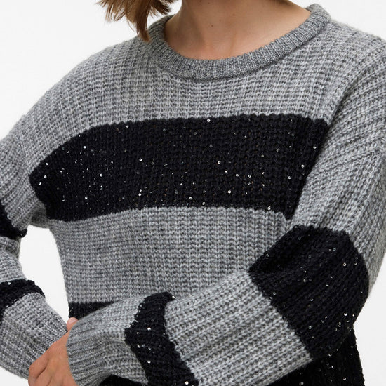 VMSPARKLE LS O-NECK PULLOVER 