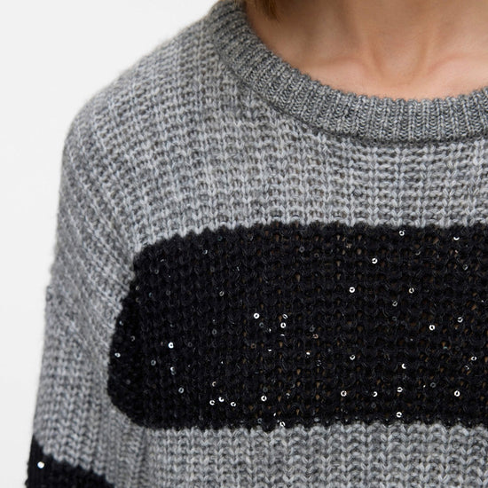 VMSPARKLE LS O-NECK PULLOVER 