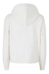 FELPA DONNA FULLZIP IN PUNTO MILANO, CAPPUCCIO 