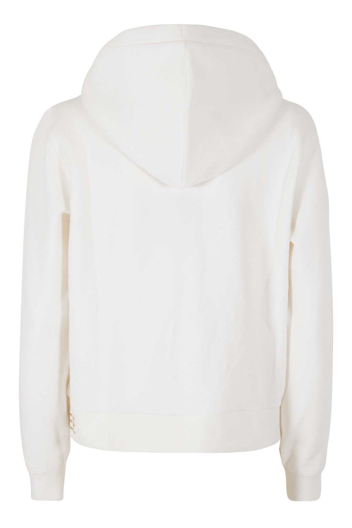 FELPA DONNA FULLZIP IN PUNTO MILANO, CAPPUCCIO 