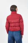 GIUBBINO DONNA CROP,OVER CON PARTI IN SOFTSHELL 