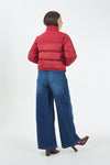 GIUBBINO DONNA CROP,OVER CON PARTI IN SOFTSHELL 