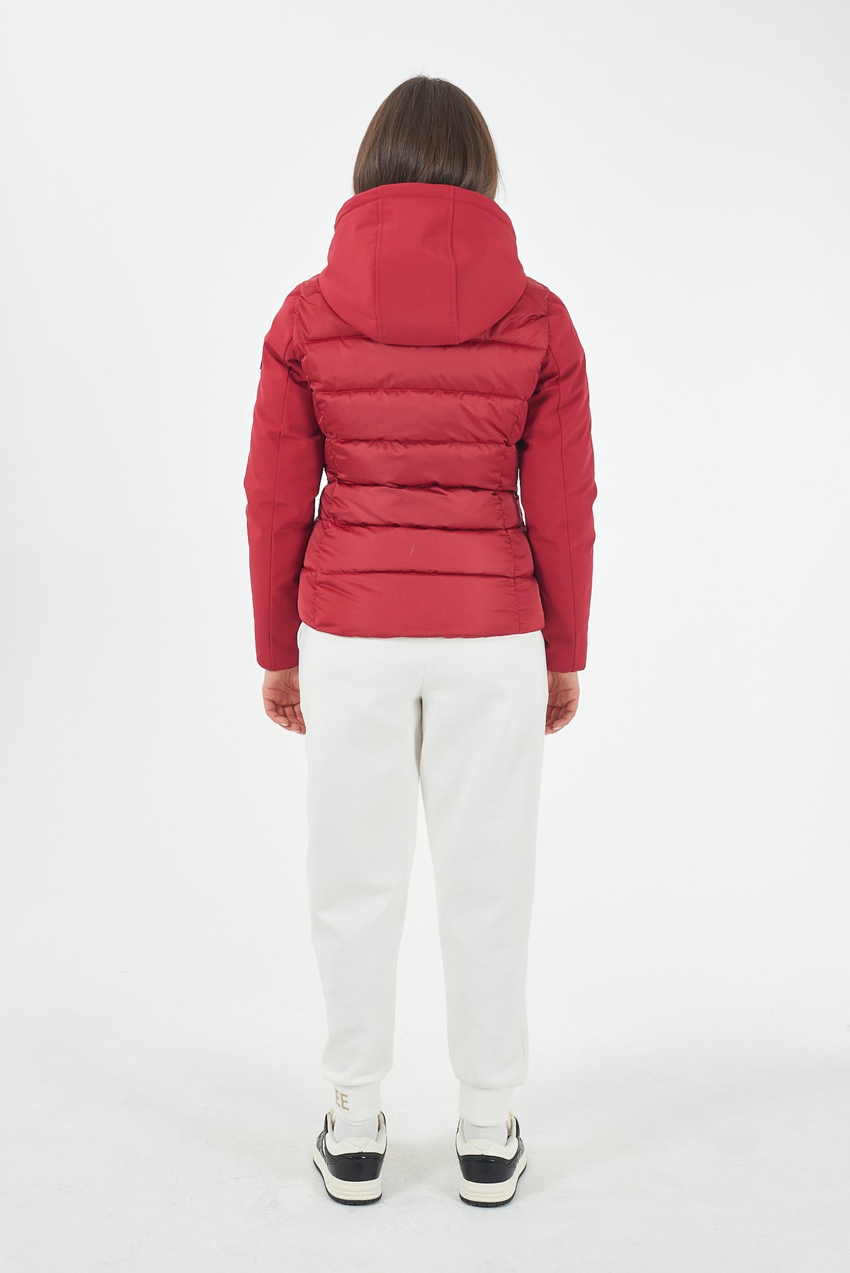 GIUBBINO DONNA TRAPUNTATO,FINTO GILET STACCABIL 