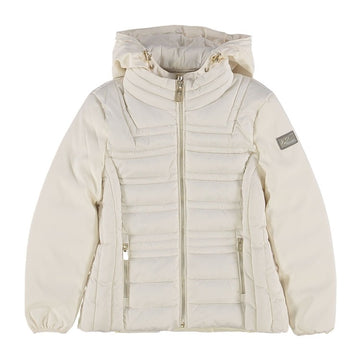 GIUBBINO BIMBA TRAPUNTATO,FINTO GILET STACCABIL 