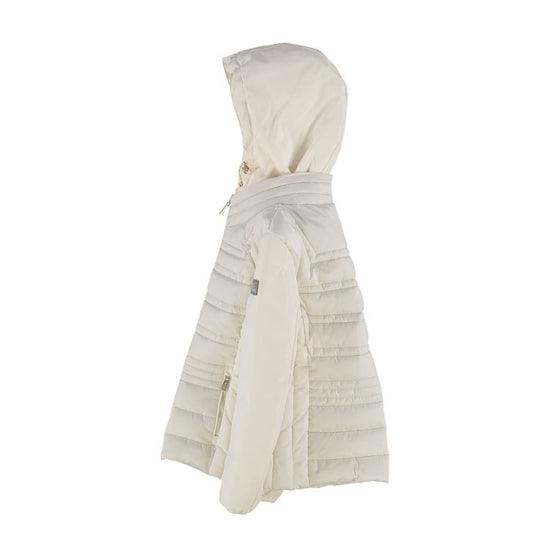 GIUBBINO BIMBA TRAPUNTATO,FINTO GILET STACCABIL 