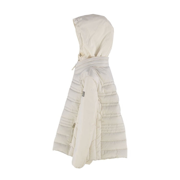 GIUBBINO BIMBA TRAPUNTATO,FINTO GILET STACCABIL 