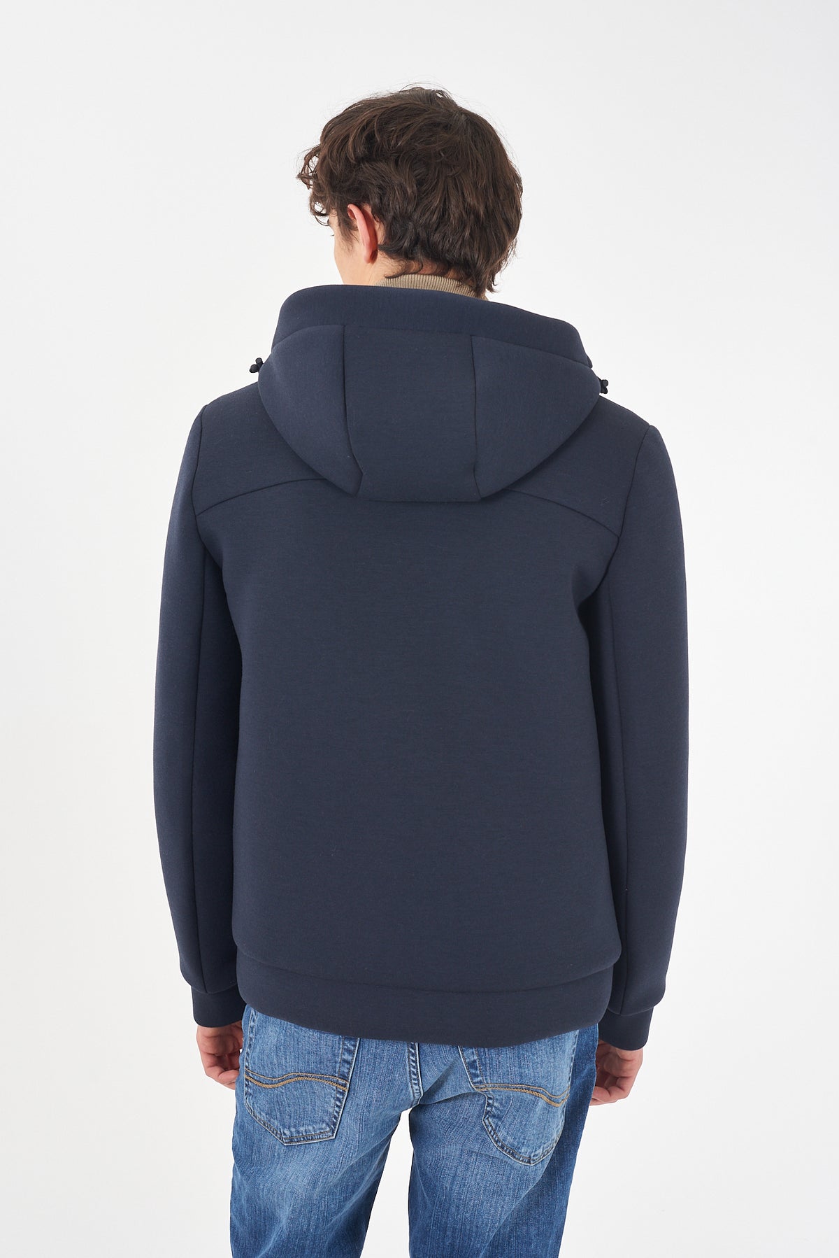 GIUBBINO/FELPA UOMO IN NEOPRENE, INT.TRAPUNTATO 