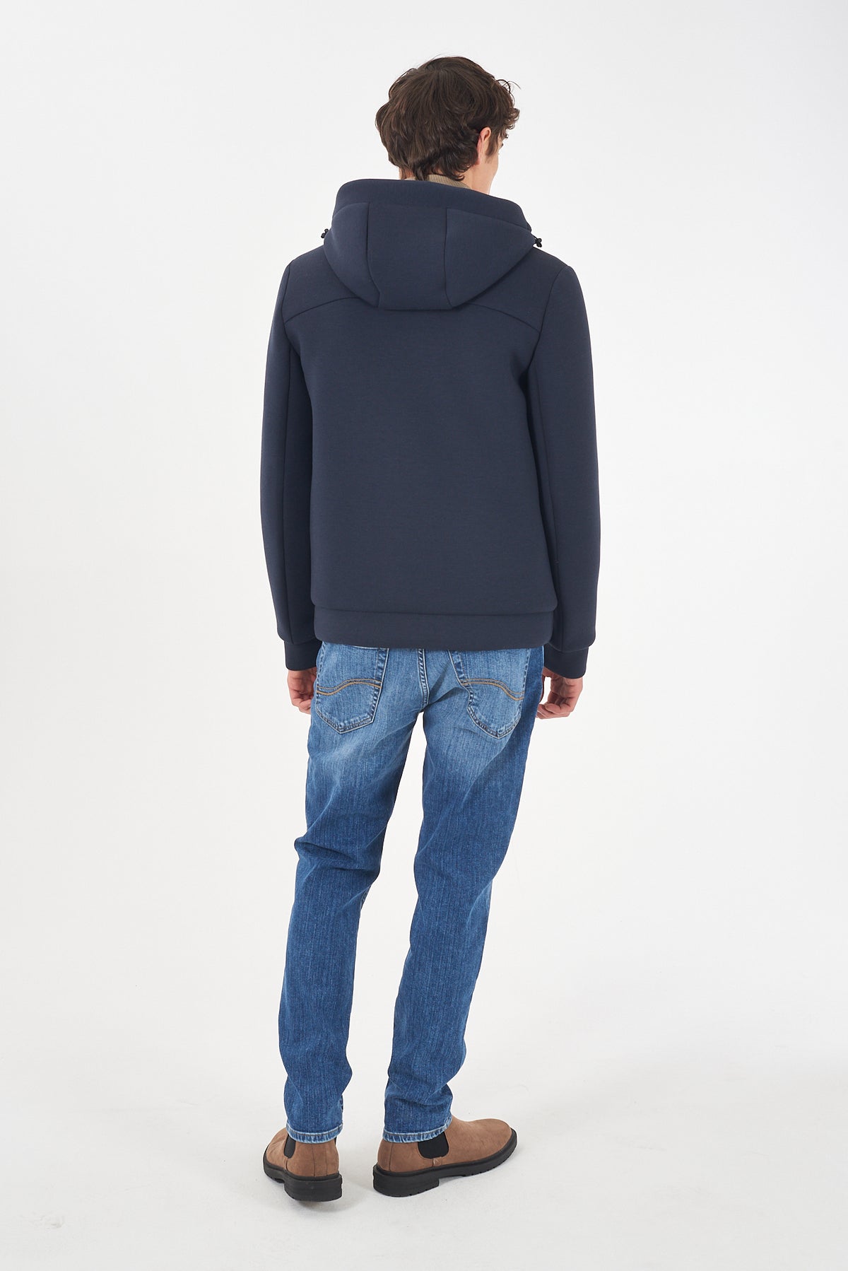 GIUBBINO/FELPA UOMO IN NEOPRENE, INT.TRAPUNTATO 