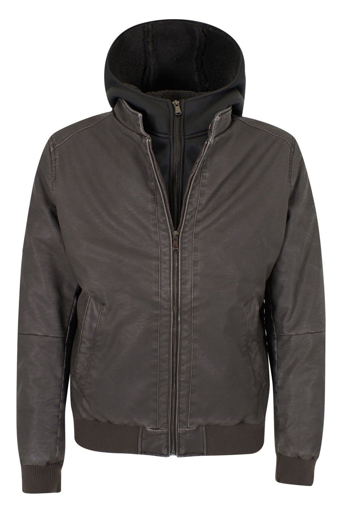 GIUBBINO BIMBO TIPO BOMBER CON FINTO GILET 