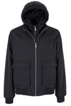 GIUBBINO UOMO BOMBER CON FINTO GILET STACCABILE 