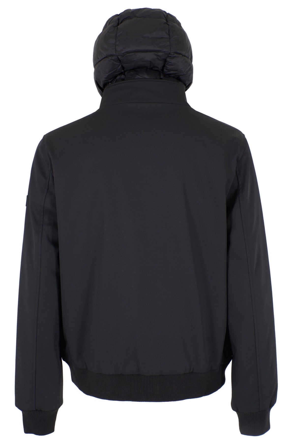 GIUBBINO UOMO BOMBER CON FINTO GILET STACCABILE 