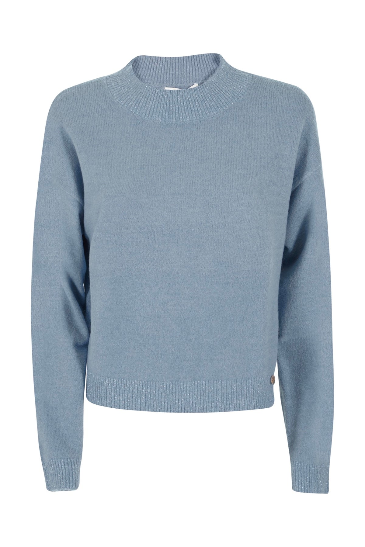 MAGLIA DONNA LUPETTO CROPPED 