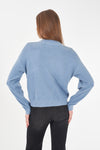 MAGLIA DONNA LUPETTO CROPPED 