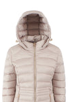 CAPPOTTO BIMBA TRAPUNTATO CON CAPPUCCIO 