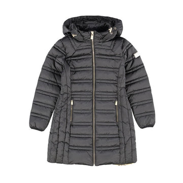 CAPPOTTO BIMBA TRAPUNTATO CON CAPPUCCIO 