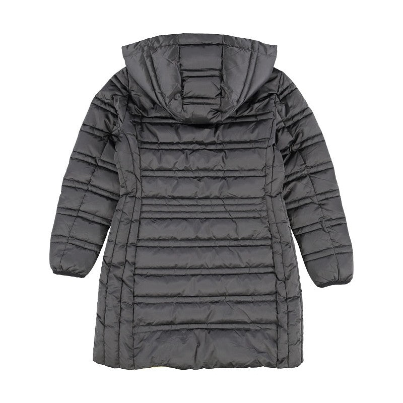 CAPPOTTO BIMBA TRAPUNTATO CON CAPPUCCIO 
